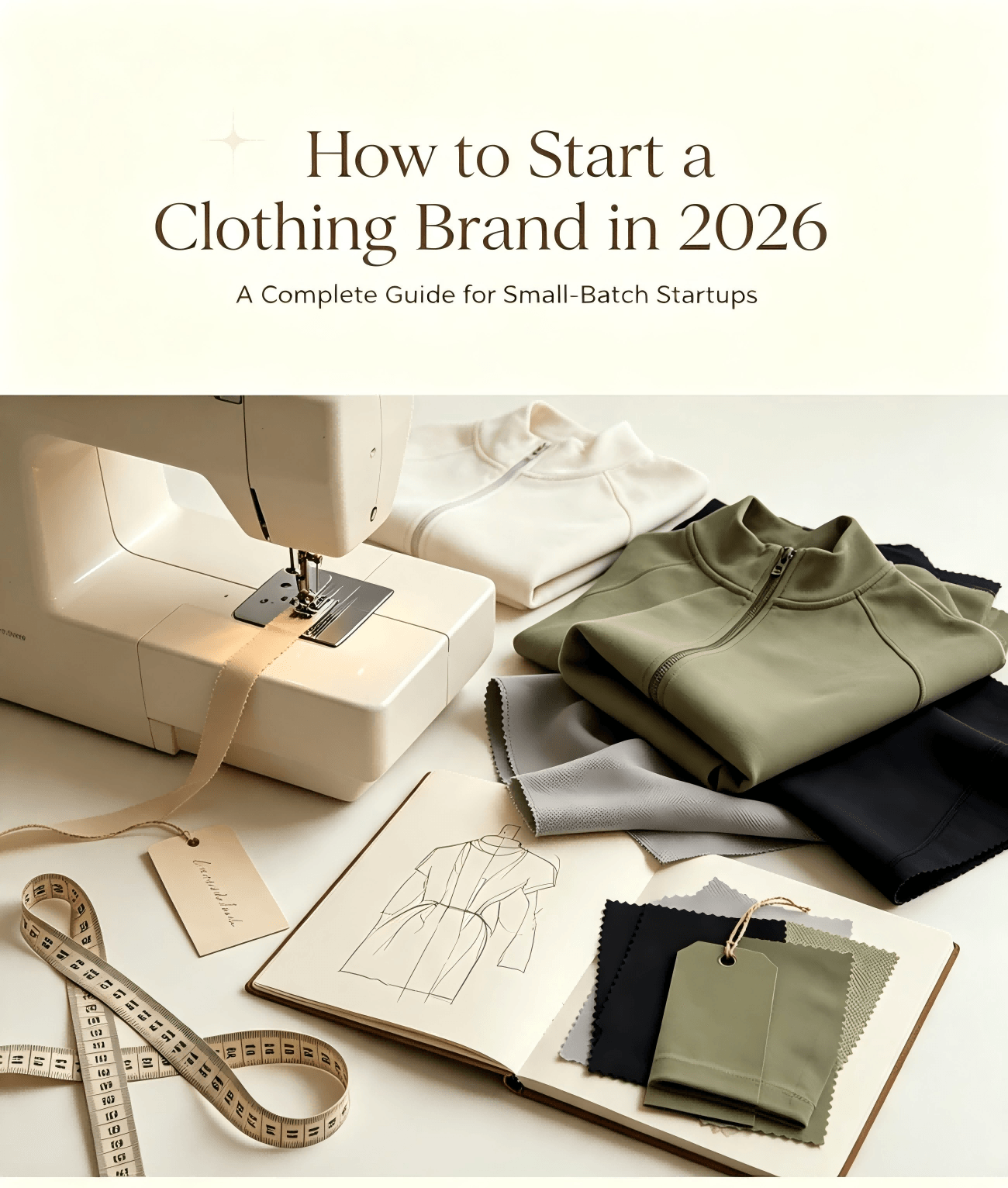 Cómo lanzar una marca de ropa en 2026: una guía completa para pequeñas empresas emergentes.