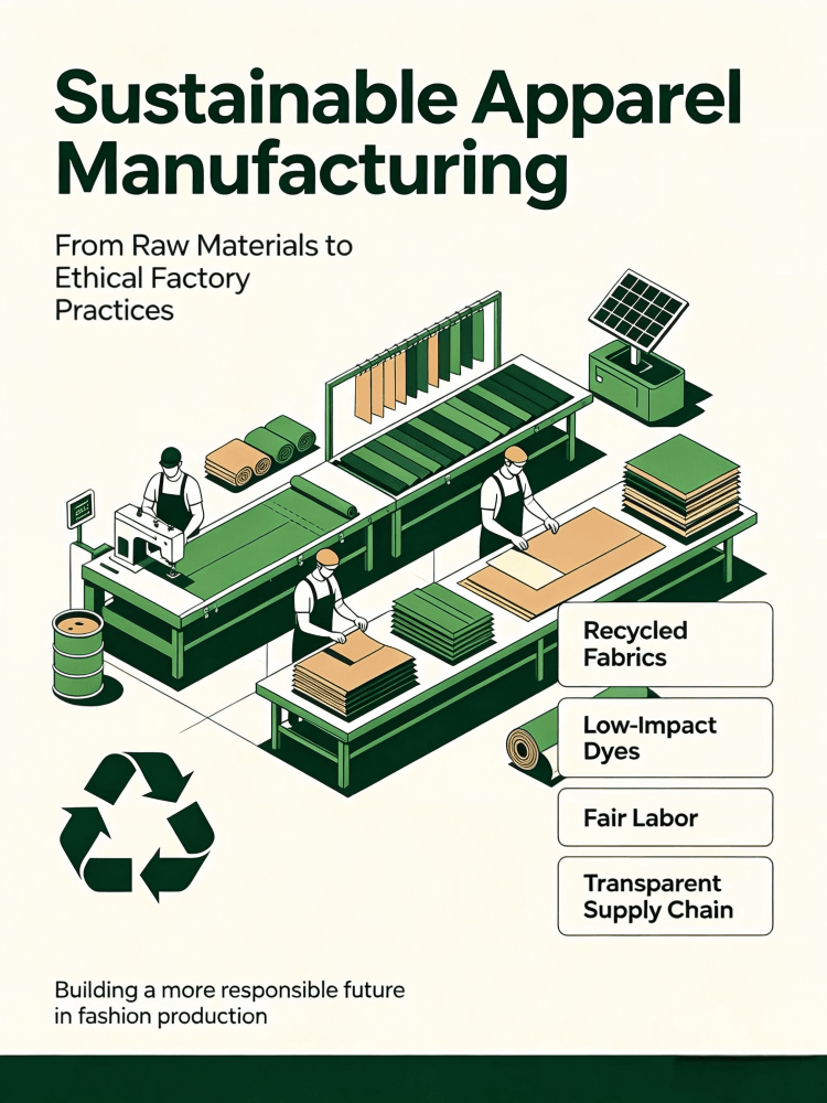 Sustainable Apparel Manufacturing: What It Actually Means (And Why Your Brand Needs It)
