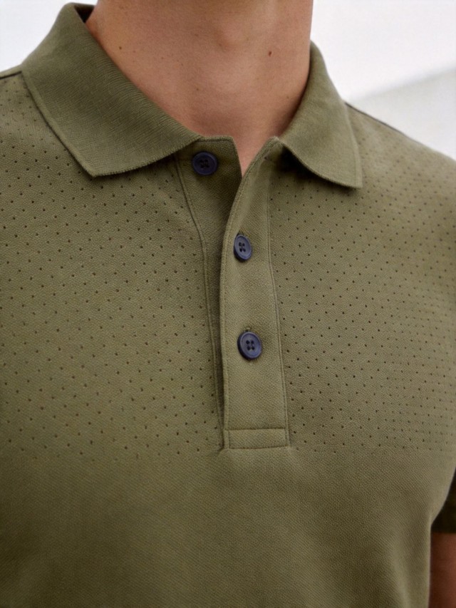Classic Pique Polo Shirt, Multi-Pocket Cargo Shorts Matching Set, Men's 2 Piece Summer Outfit
