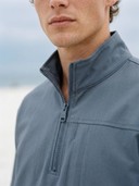 Men's 2 Piece Summer Short Set, Half Zip Polo Top, Multi Pocket Cargo Shorts Casual Beach Tracksuit Set