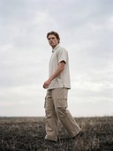 Perforated Short Sleeve Shirt, Drawstring Cargo Pants Matching Set, Men's 2 Piece Summer Outfit