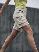 Structured Seam Sleeveless Tank Top & High Waist Zipper Pocket Cargo Bermuda Shorts Matching Set, Women's 2 Piece Summer Outfit